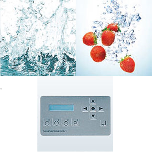 salad washing inside salad washing inside